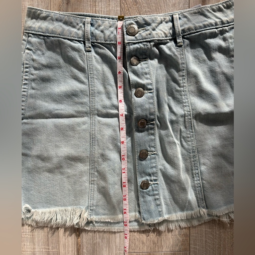 American Eagle denim mini skirt M - Picture 3 of 6